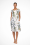 Robe d'été décontractée à imprimé botanique