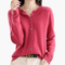 Pink wool vest for women with buttons