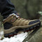 Chaussure de randonnée imperméable marron pour homme