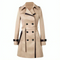 Trench Long Décontracté, Élégant et Stylé pour Femme – Léger et Confortable