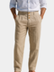 Pantalon en lin léger avec cordon de serrage et poches