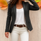 Blazer classique pour femme