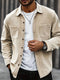 Pánská béžová košile z manšestru