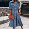 Robe en denim durable avec coupe intemporelle