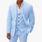 Costume Homme Bleu Clair 3 Pièces avec Gilet