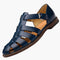Sandales de pêcheur pour hommes – Chaussures d'été classiques pour le quotidien et les loisirs