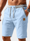 Short d'été à cordon pour hommes