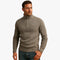 Men’s gray wool quarter-zip sweater