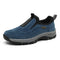 Chaussure de randonnée imperméable bleue pour homme