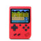 Console de Jeu Portable Rouge avec Écran LCD et Boutons
