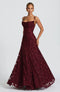Robe Maxi Fleurie à Bretelles Fines