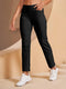Pantaloni da golf da donna elasticizzati lunghezza caviglia