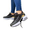 Chaussures de sport noires et dorées pour femme